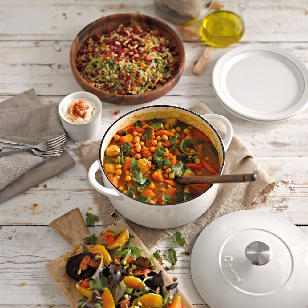 Amazon | Denby ラウンドキャセロール ヘイロー 20cm 24cm オフ